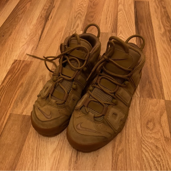 Nike Air More Uptempo Wheat - Picture 2 of 6